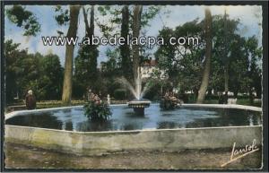 Orléansville  - le jardin public