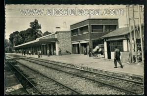 Orléansville  - nouvelle gare - les quais