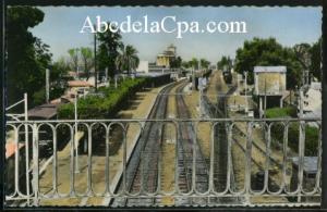 Orléansville  - la gare - vue d'ensemble