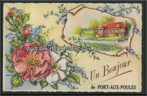 Port aux   Poules  - un bonjour de port aux poules