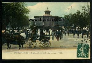 Sidi Bel Abbes  - la place carnot pendant la musique
