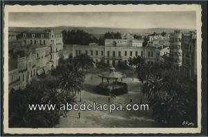 Sidi Bel Abbes  - place carnot et le théâtre