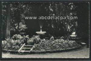 Sidi Bel Abbes  - le jardin public - l'allée principale