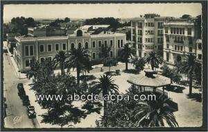 Sidi Bel Abbes  - la place carnot et le tribunal