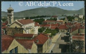 Souk Ahras  - vue sur l'eglise et sur la mosquée