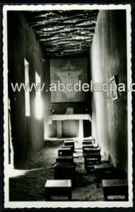 Tamanrasset  - intérieur du bordj du père de foucauld - la chapelle