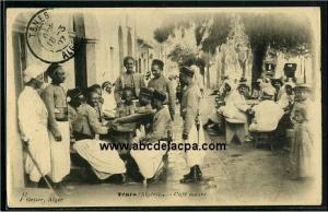 Tenes  - café maure (tirailleurs algériens)