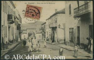 Tiaret  - une rue de la redoute