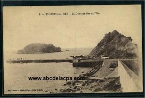 Tigzirt  - le débarcadère et l'ilôt