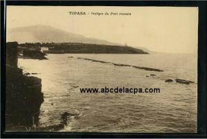 Tipaza  - vestiges du port romain