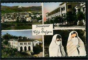 Tizi Ouzou  - vue générale - la gendarmerie - la poste - les deux mauresques
