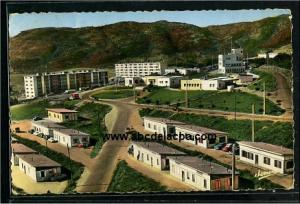 Tizi Ouzou  - la nouvelle préfecture et les hlm - vue prise de l'immeuble  djudjura