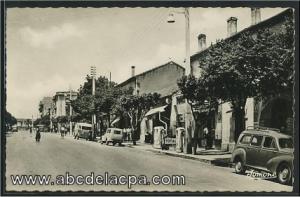 Tizi Ouzou  - la grande rue - pompe à essence