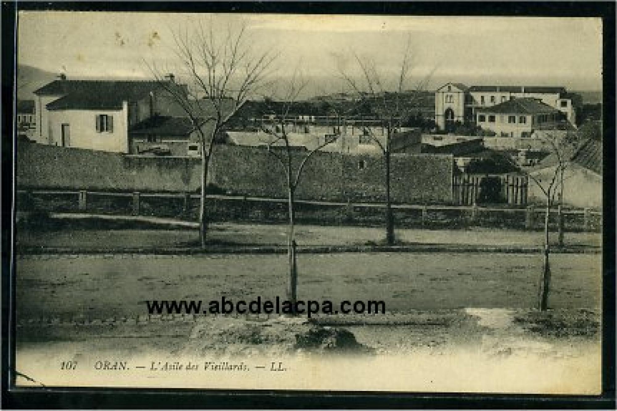 Oran -      Bâtiments  - l'asile des vieillards