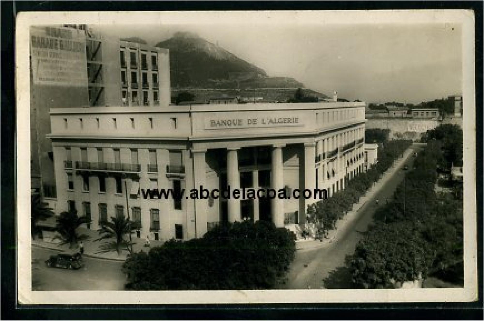 Oran -      Bâtiments  - la banque de l'algérie