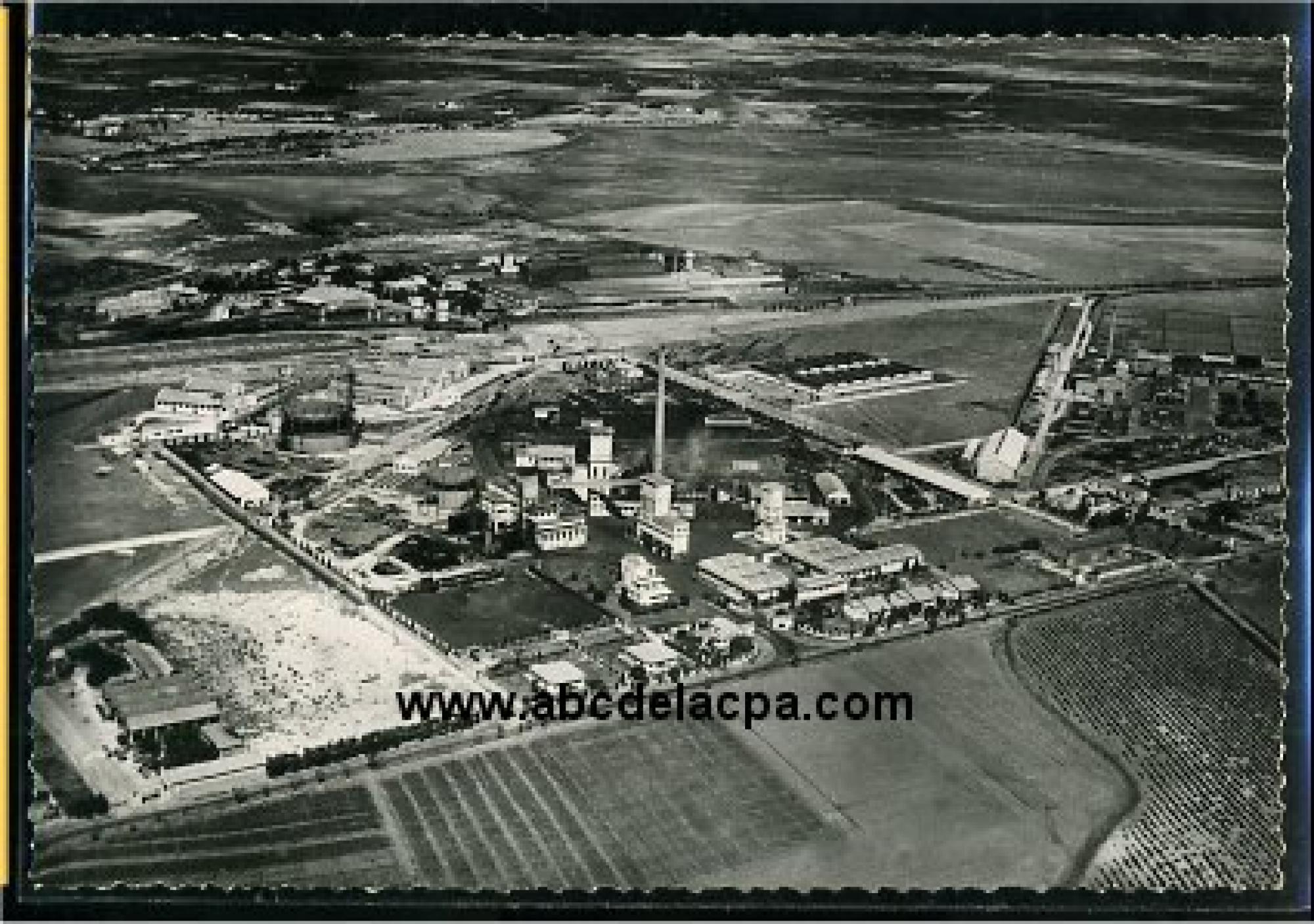 Oran -      Bâtiments  - electricité et gaz d'algérie - usine à gaz d'oran