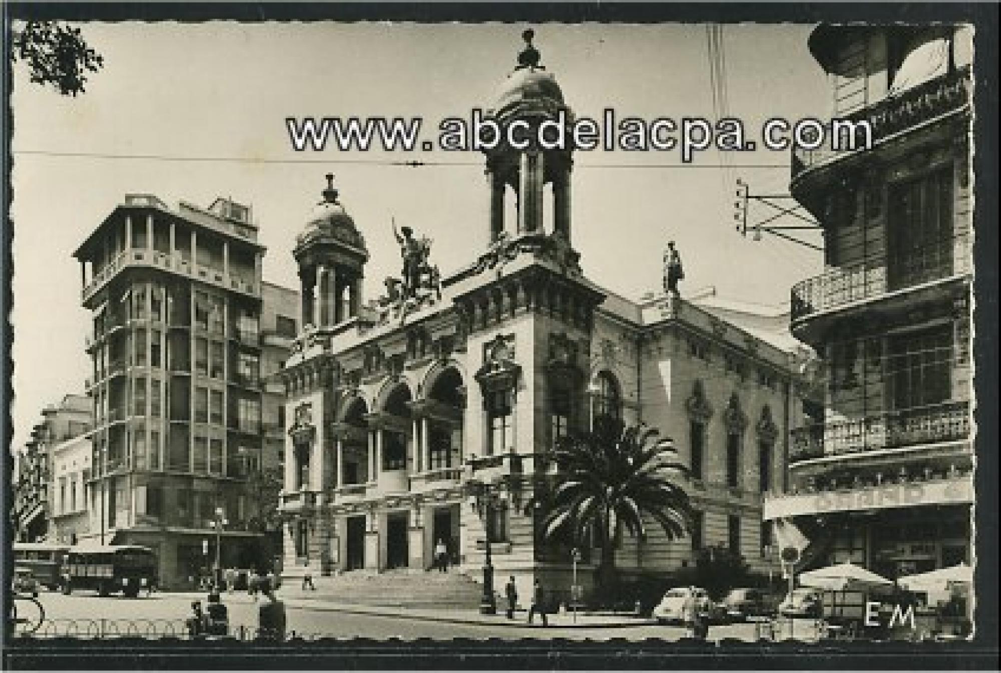 Oran -      Bâtiments  - le théâtre municipal