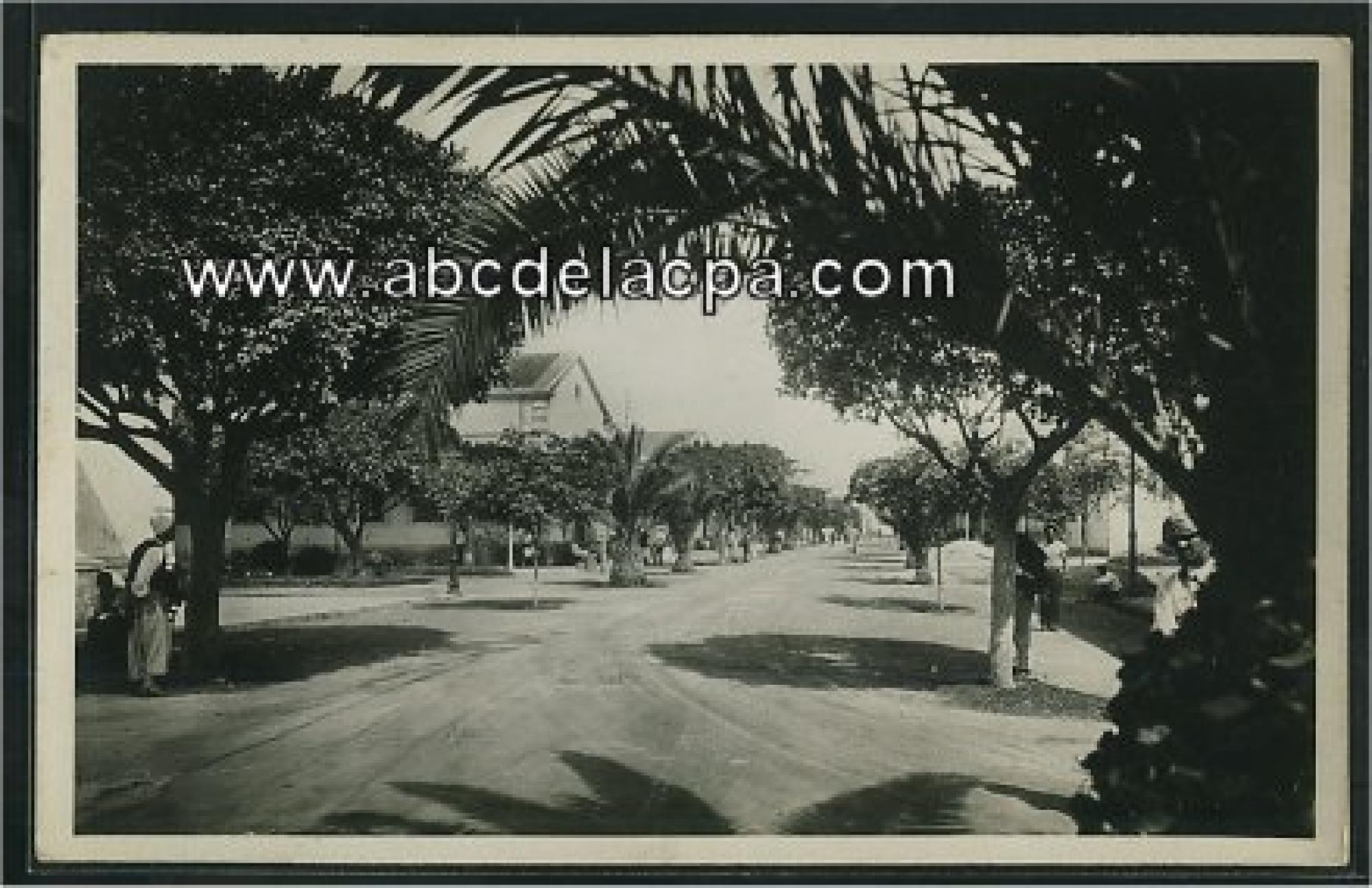 Oran -      Bâtiments  - intérieur de l'hôpital civil