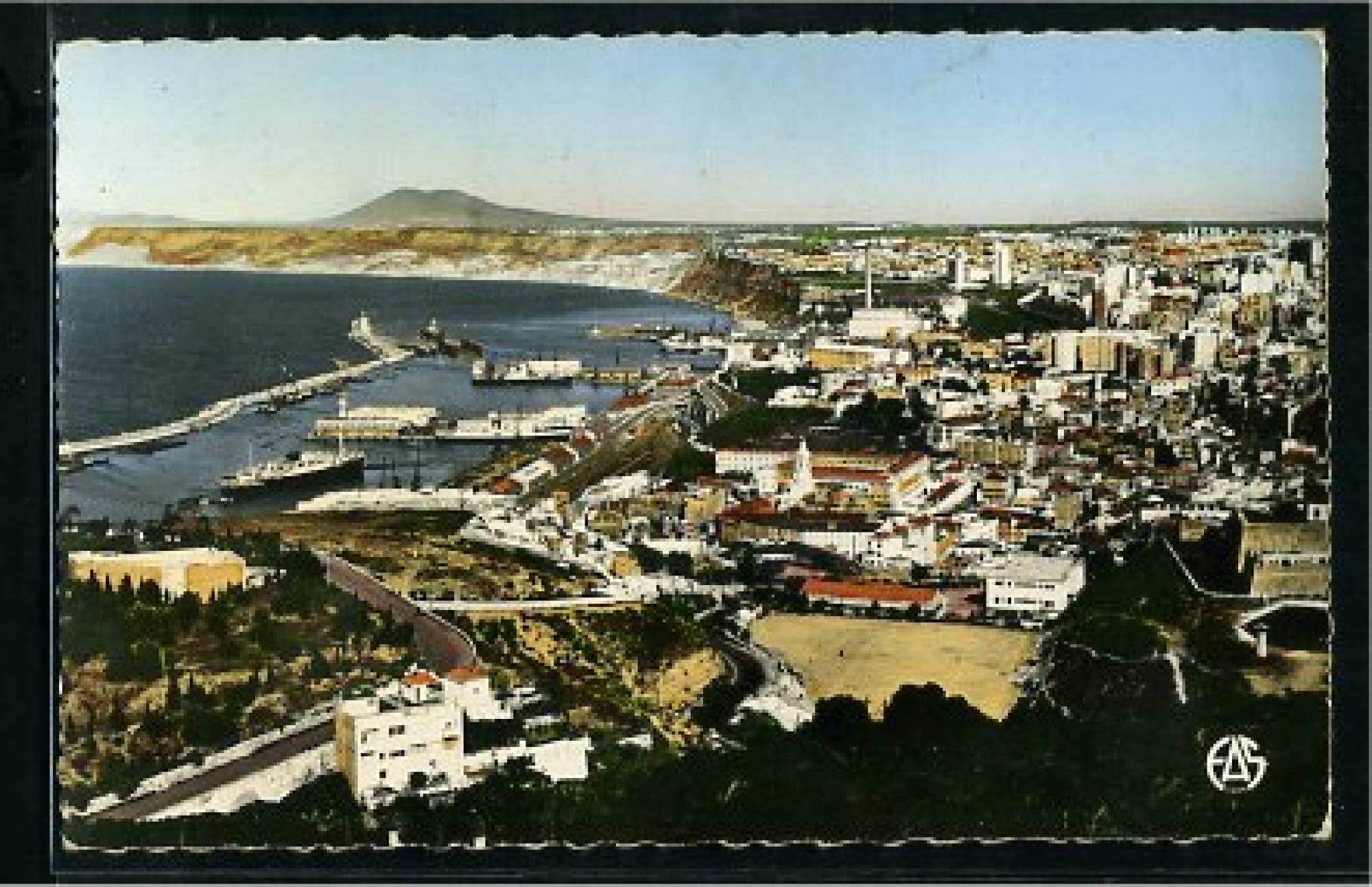 Oran - Le port  - vue générale