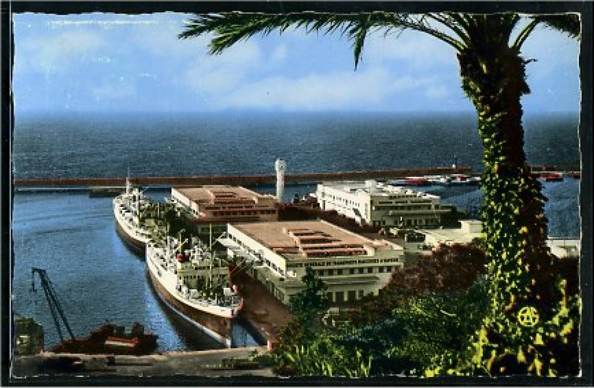 Oran - Le port  - les gares maritimes