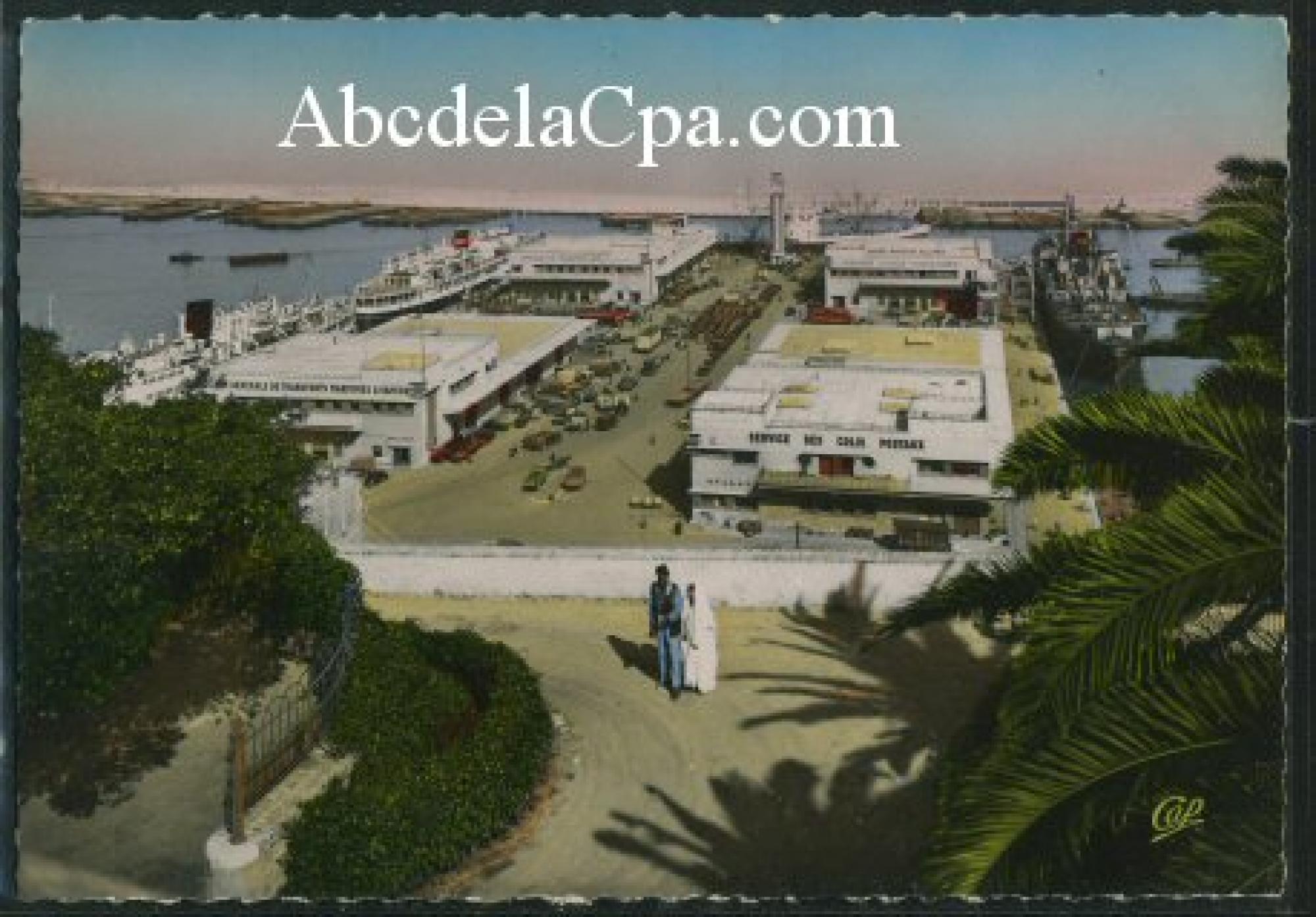 Oran - Le port  - la gare maritime