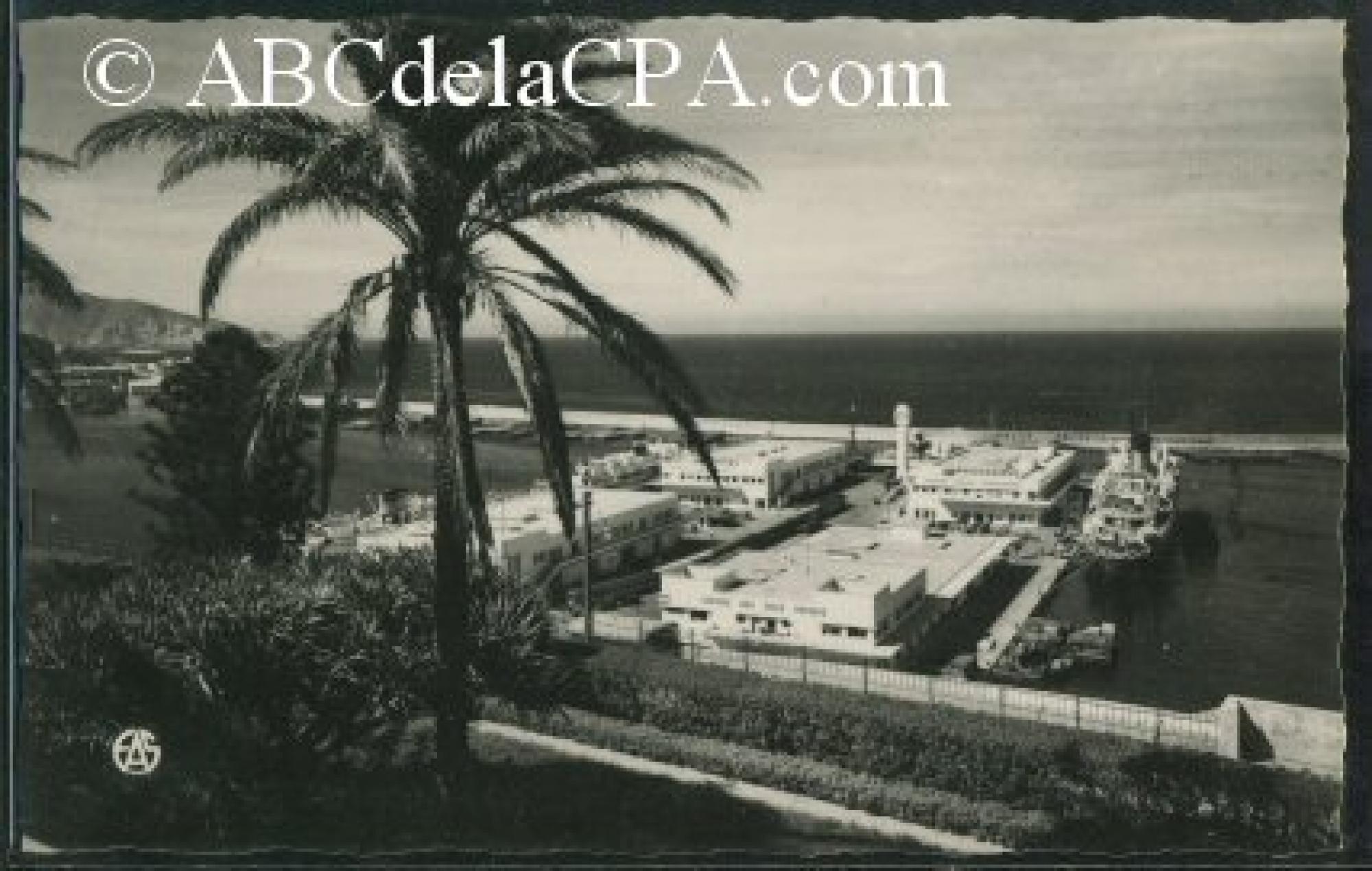 Oran - Le port  - les gares maritimes