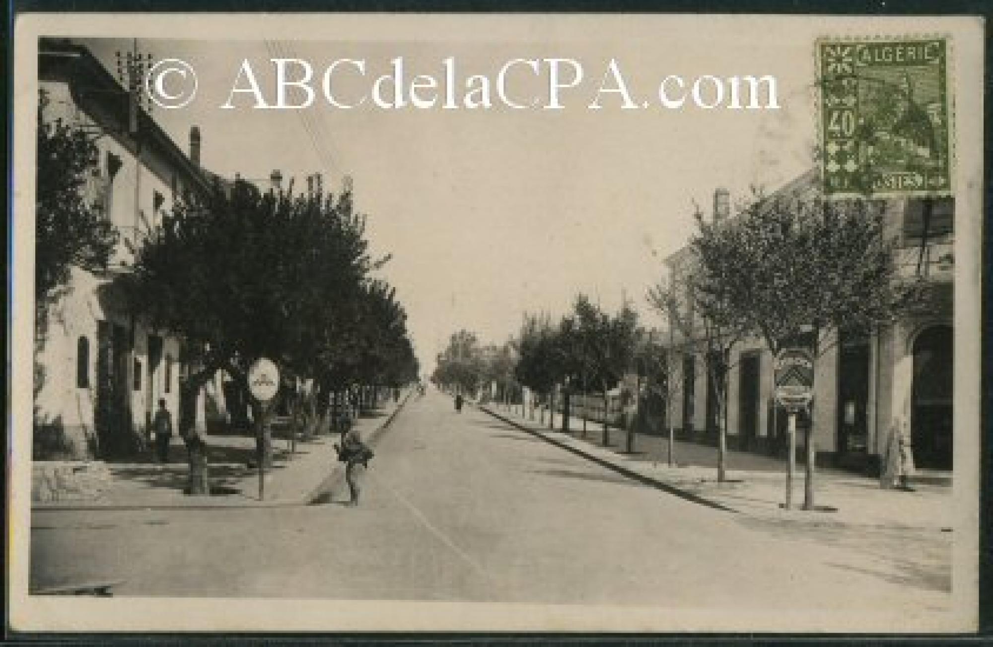 Orléansville  - rue d'isly