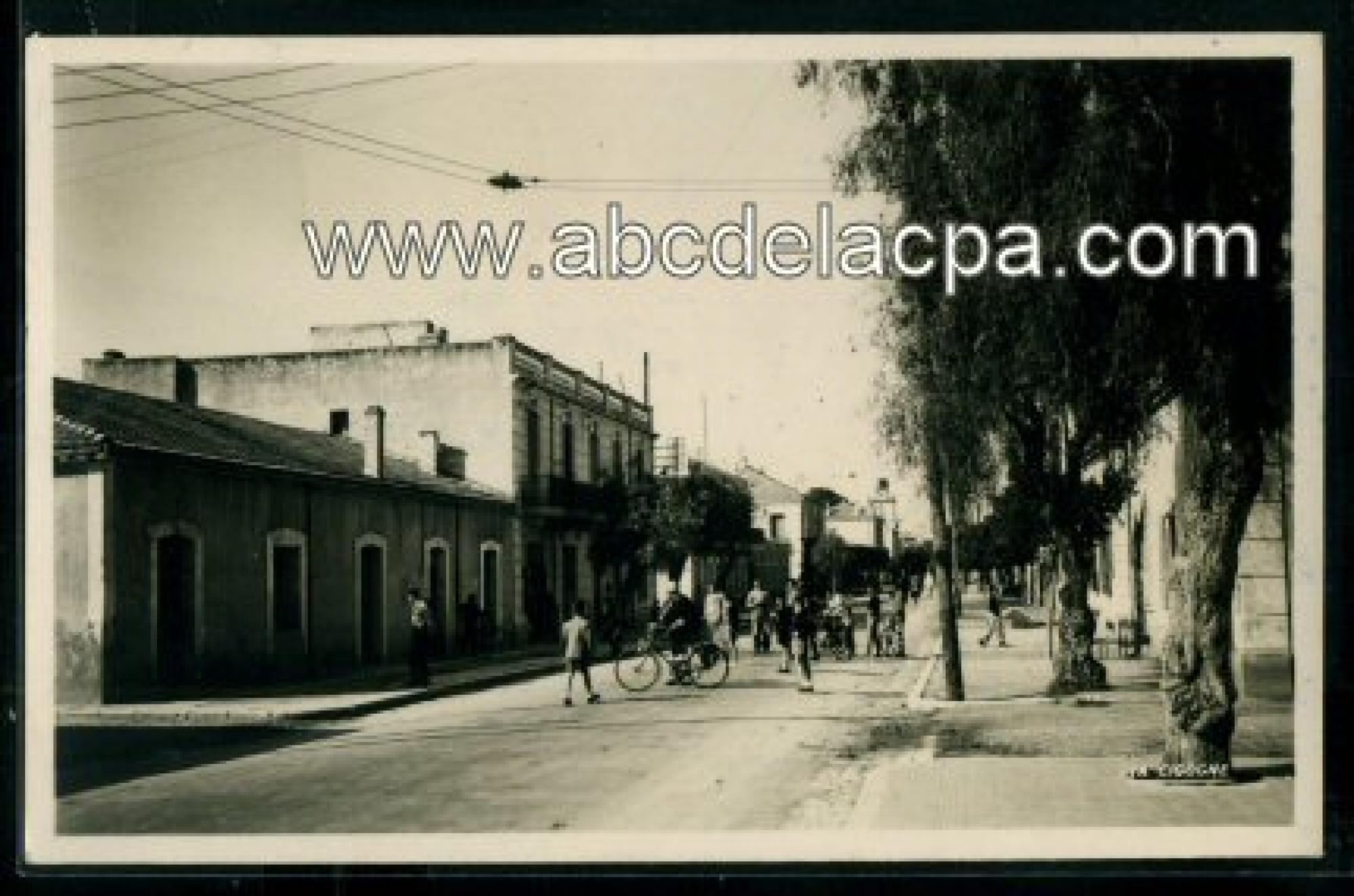 Oued Tlelat   (Sainte Barbe du Tlélat)  - la route de sidi bel abbès