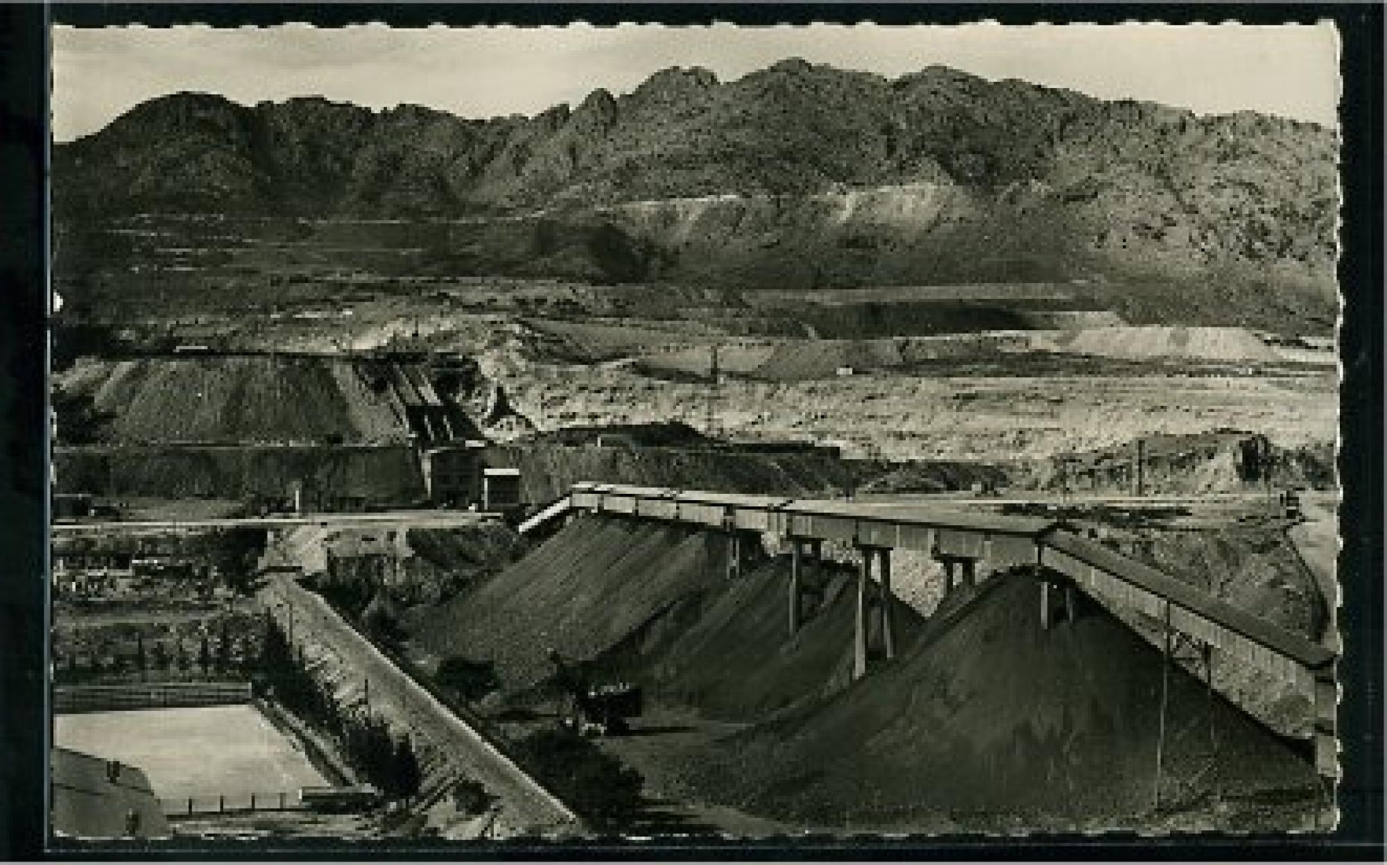 Ouenza  - le tapis roulant