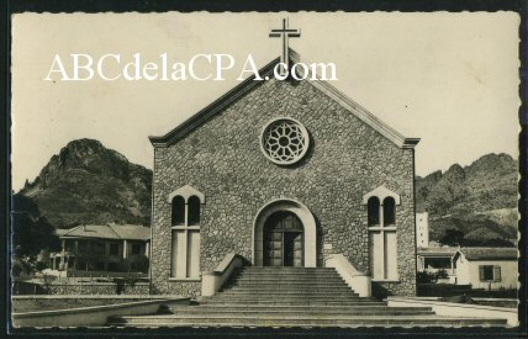 Ouenza  - l'eglise sainte-barbe