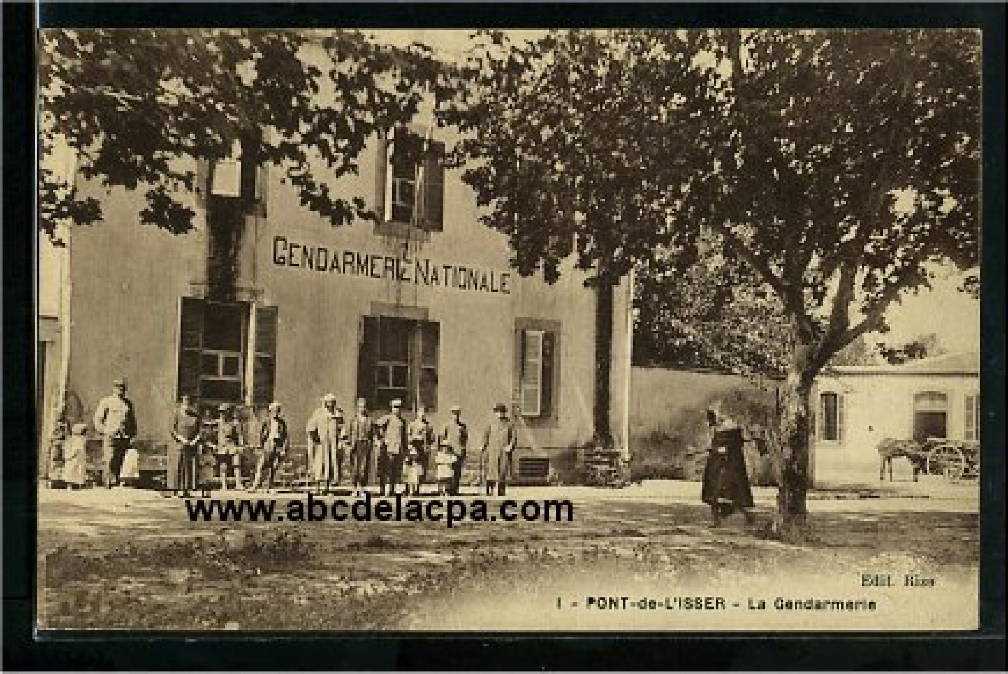 Pont de l'Isser  - la gendarmerie