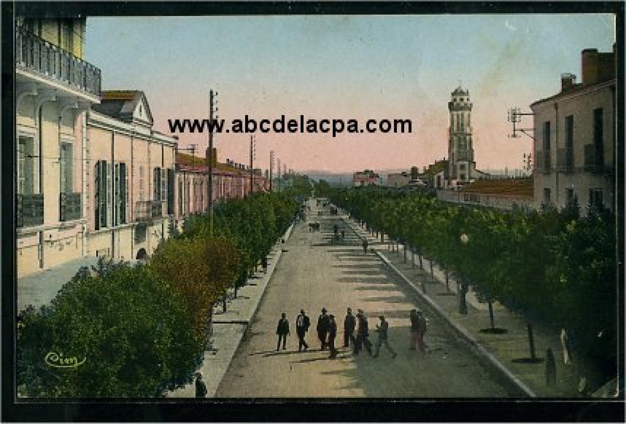 Relizane  - boulevard victor hugo