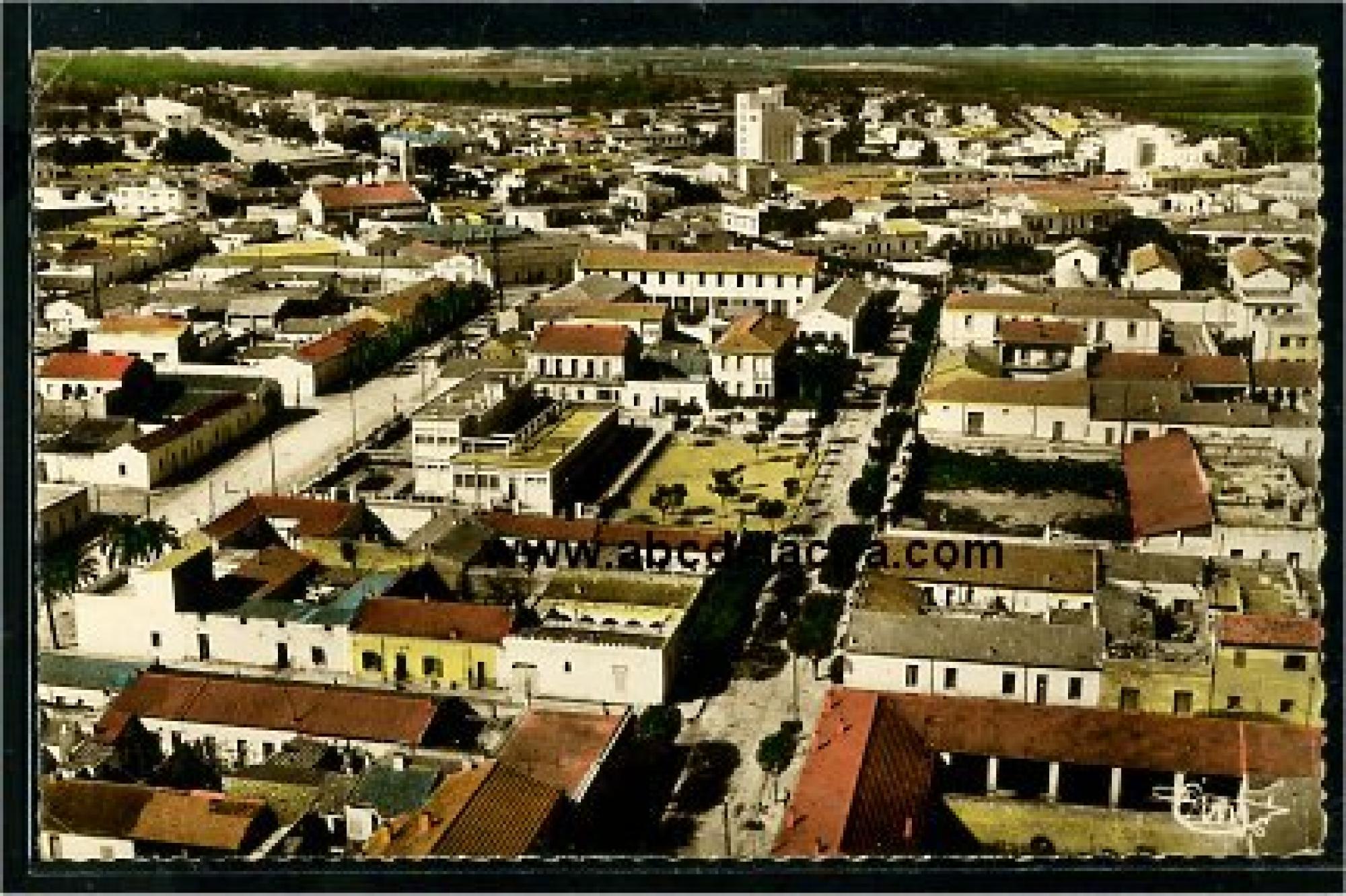 Relizane  - vue aérienne