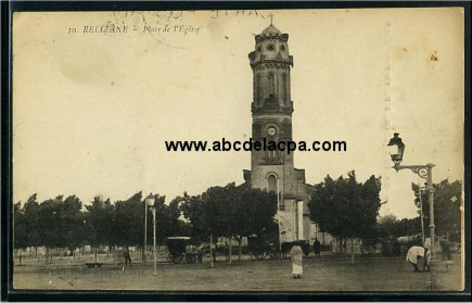 Relizane  - place de l'eglise