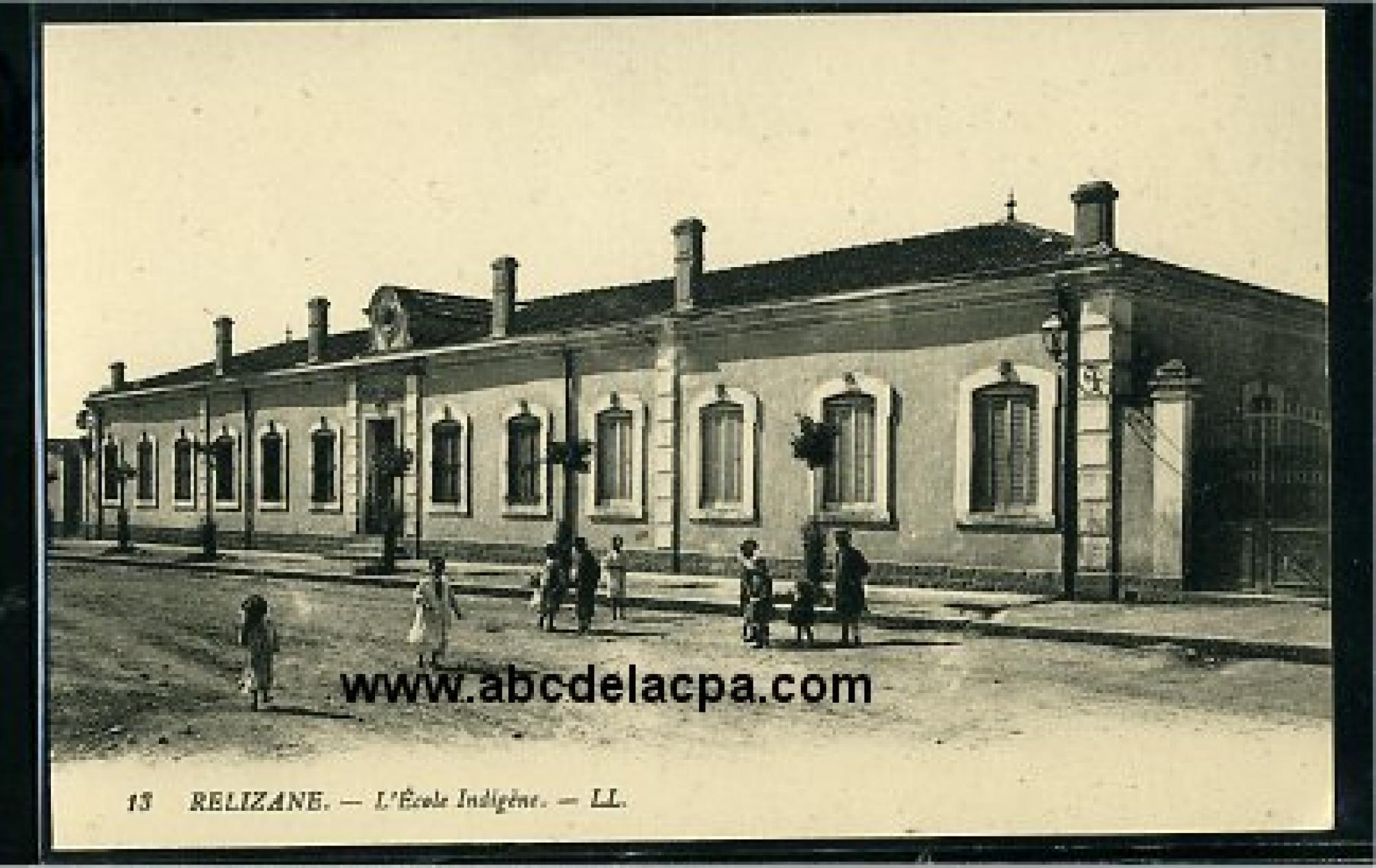 Relizane  - l'école indigène