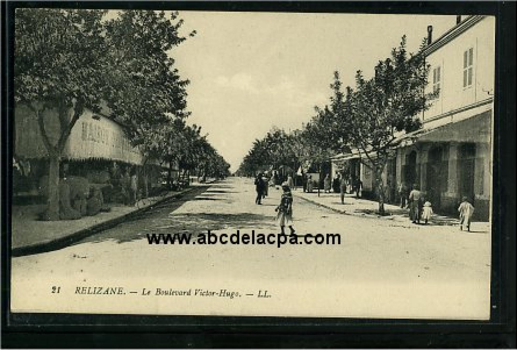 Relizane  - la boulevard victor hugo