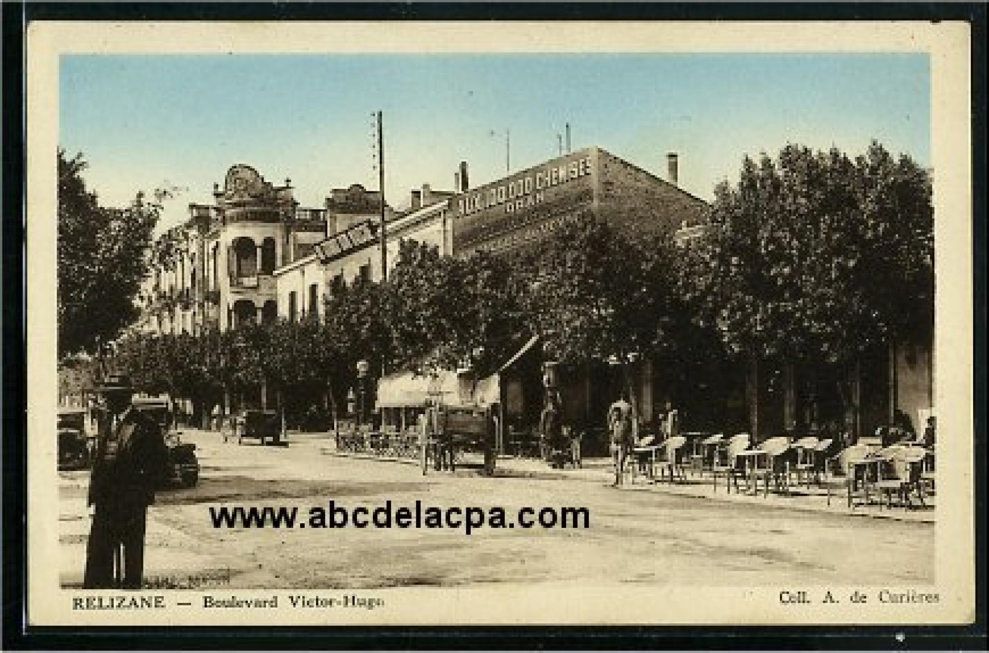 Relizane  - boulevard victor hugo