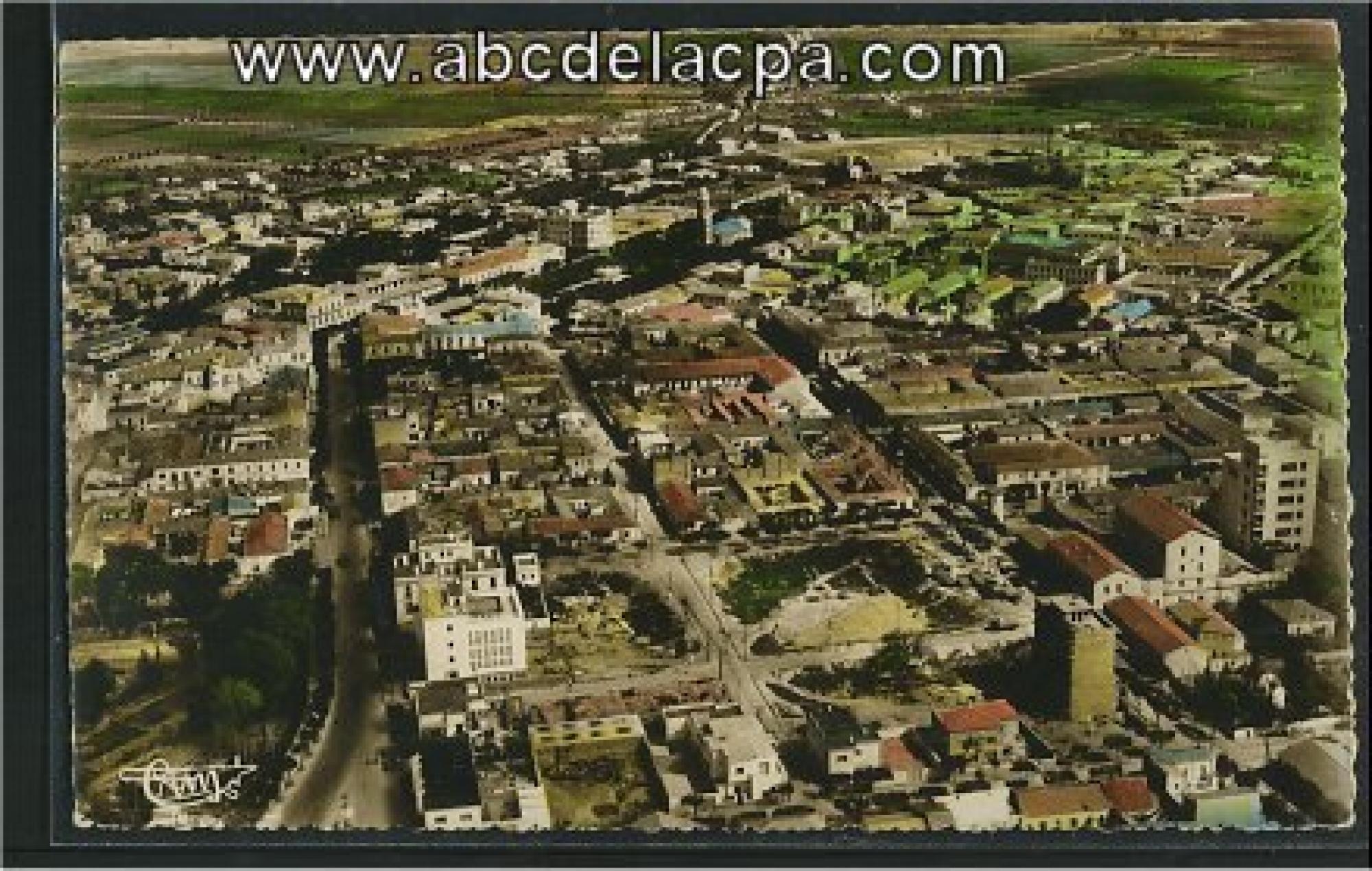 Relizane  - vue aérienne