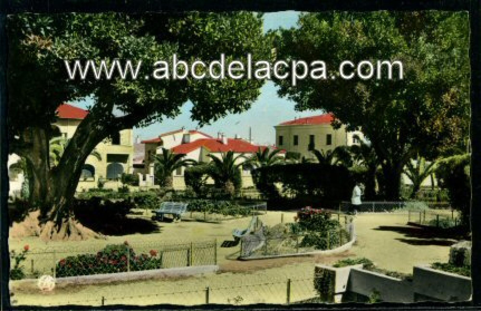 Relizane  - le jardin public