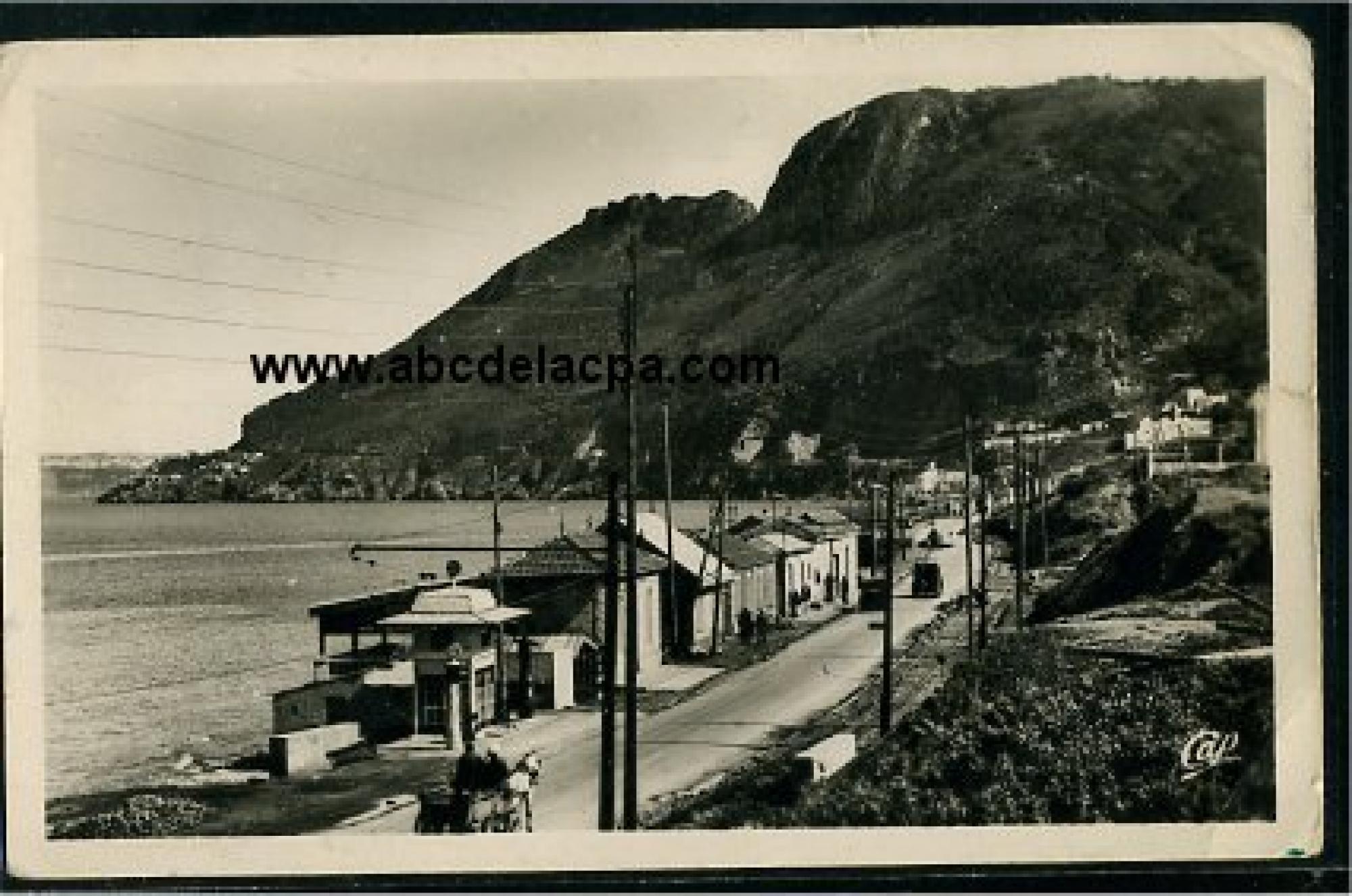 Roseville  - Mers El Kebir roseville et le fort de santa cruz