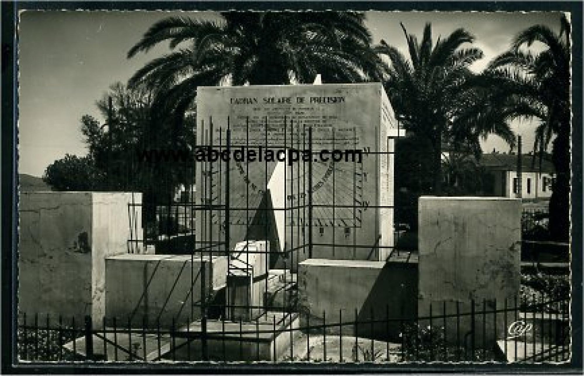 Saïda  - le cadran solaire