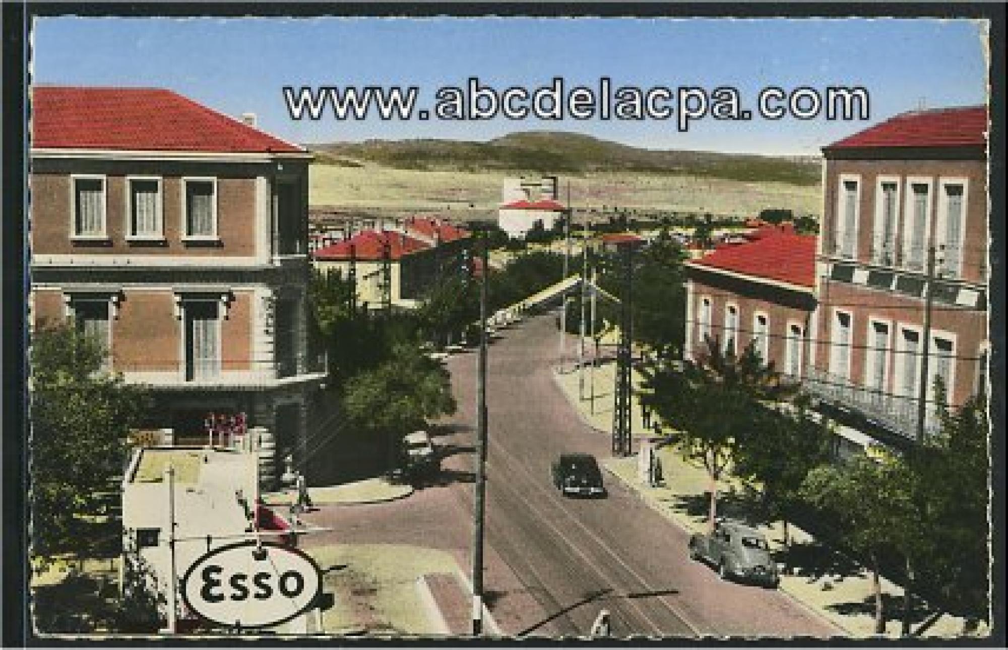 Saïda  - le boulevard clemenceau