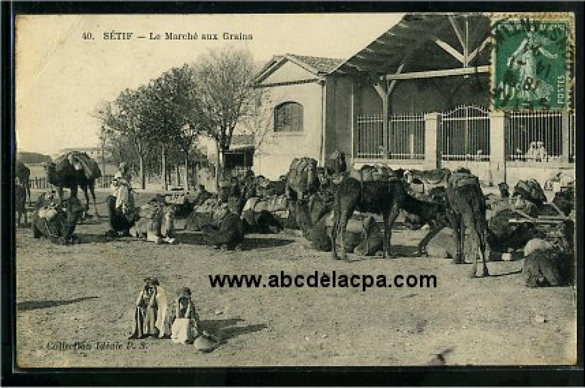 Sétif  - le marché aux grains