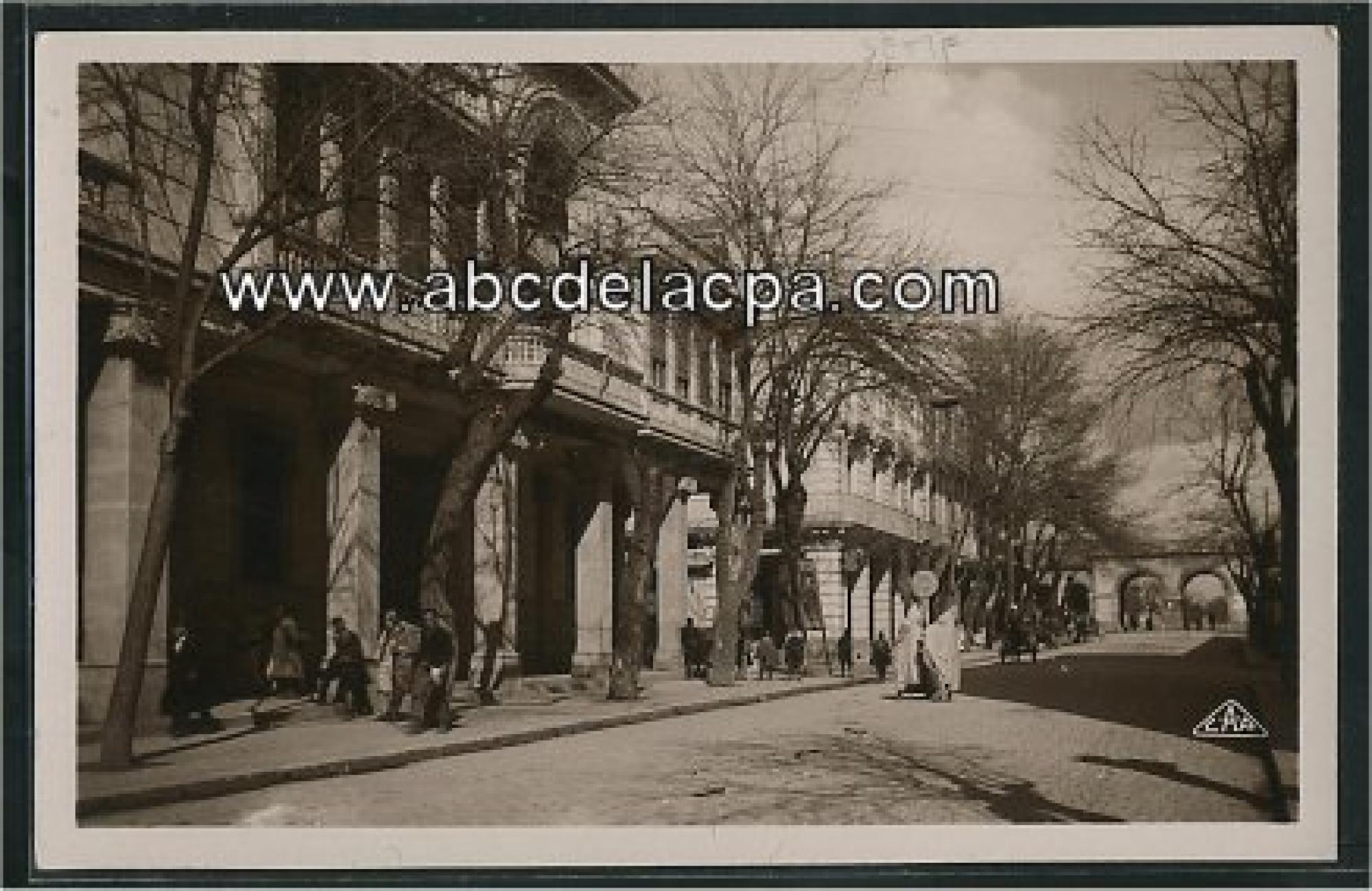 Sétif  - banque de l'algérie et la rue constantine