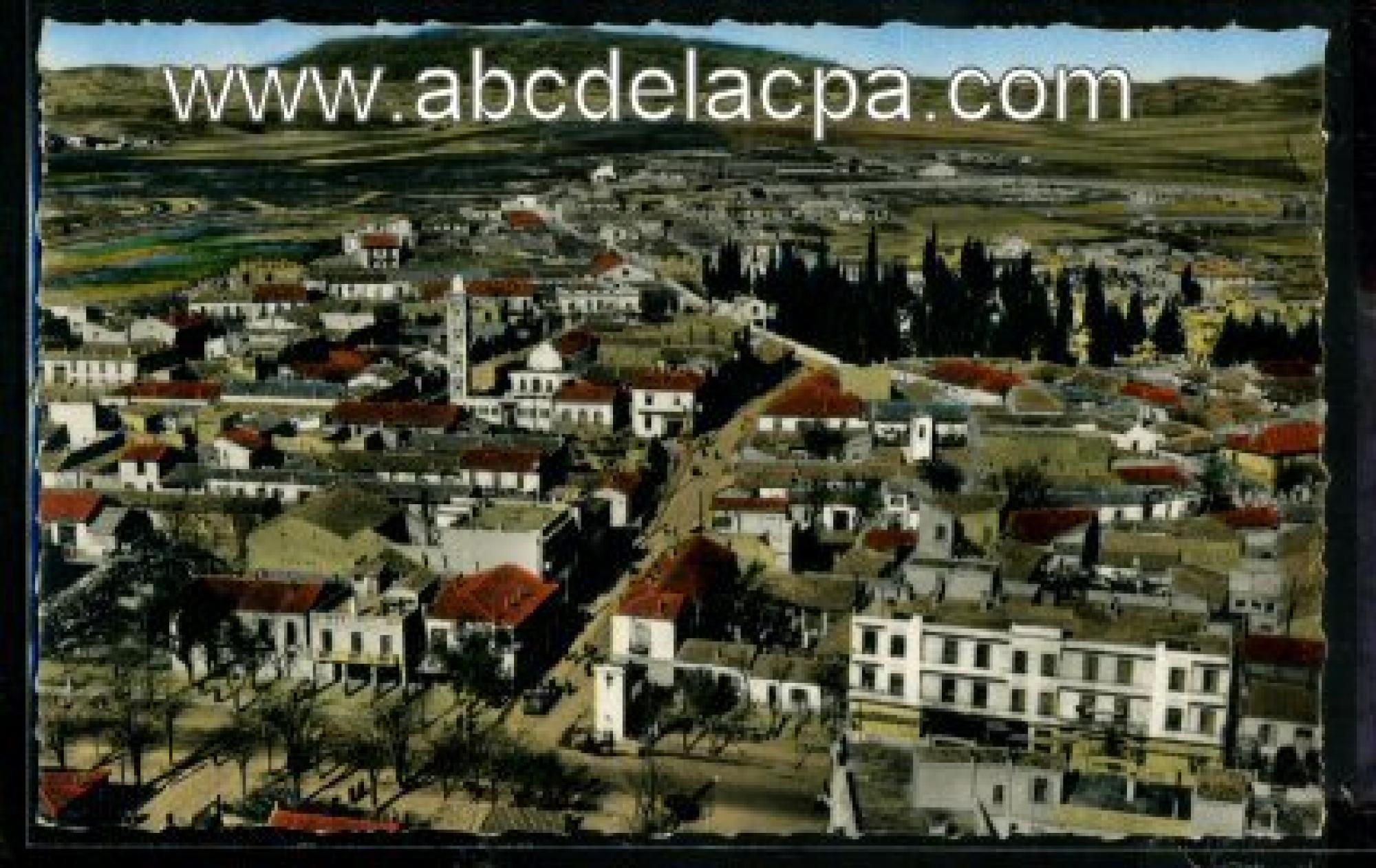 Sétif  - vue générale du faubourg de la gare supérieure et nouvelle mosquée
