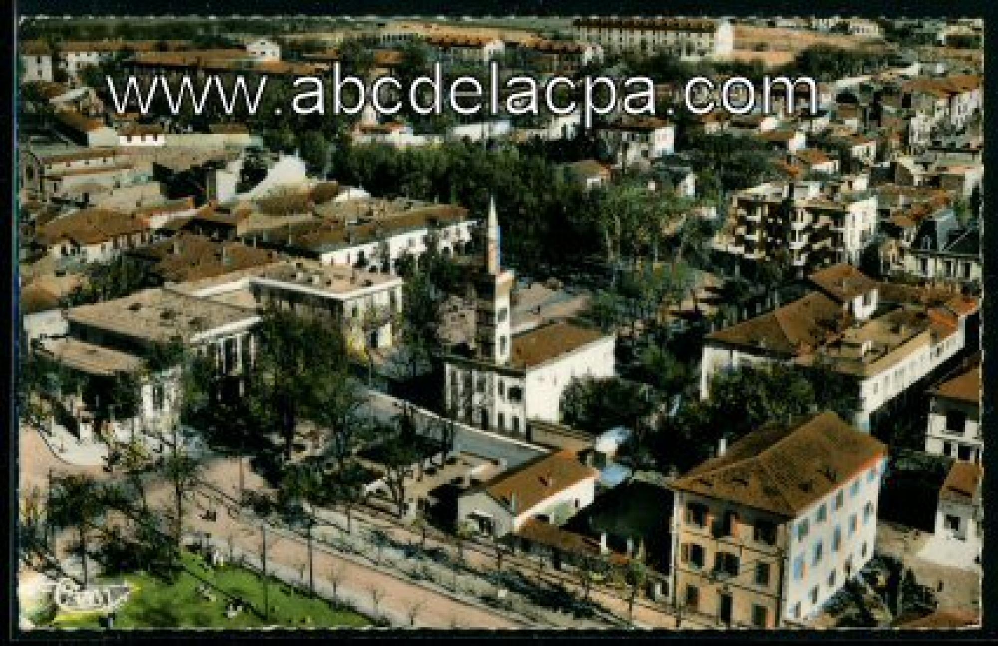 Sétif  - la mosquée - vue aérienne