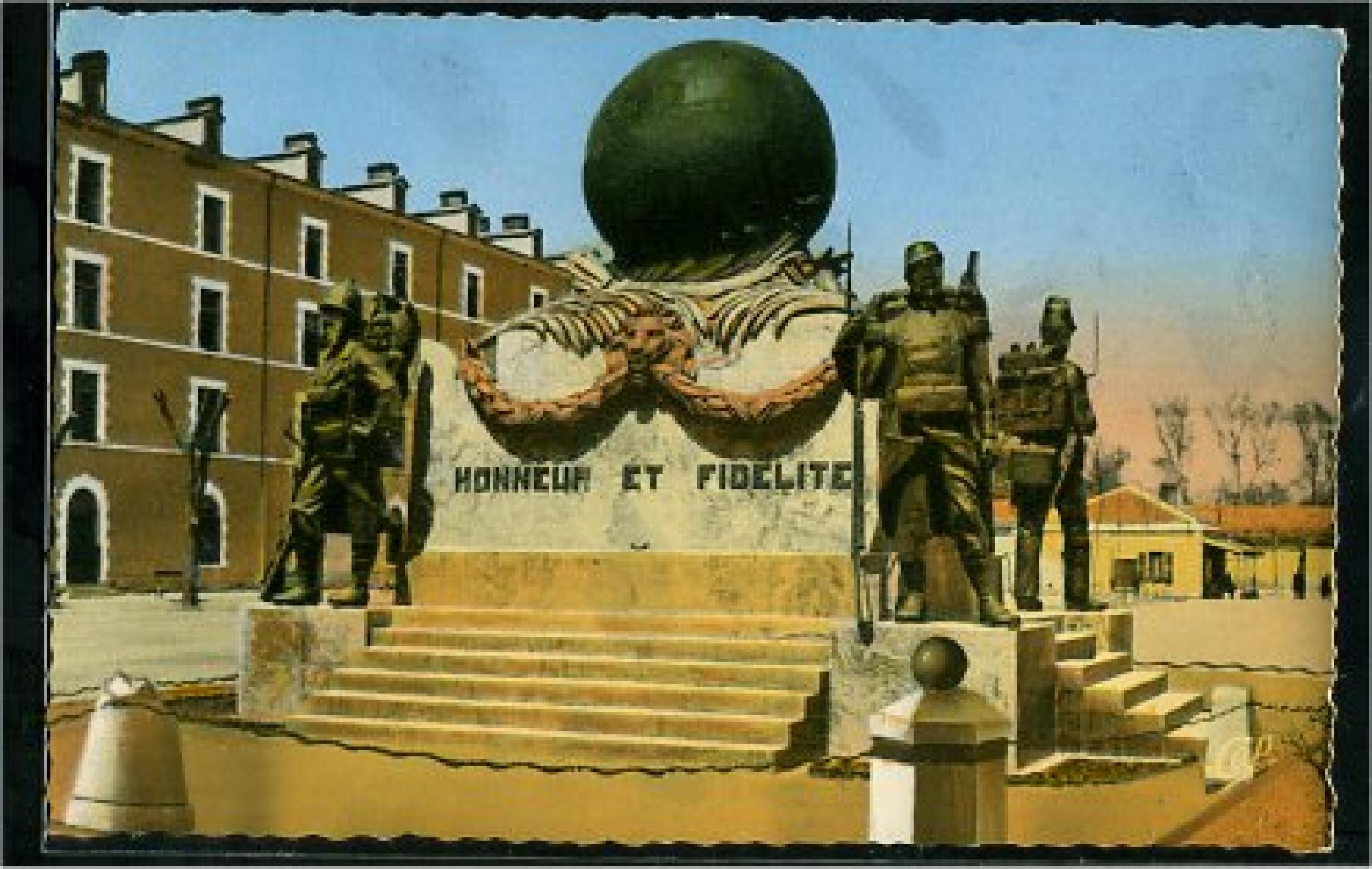 Sidi Bel Abbes  - monument aux morts de la légion - pourquet, architecte