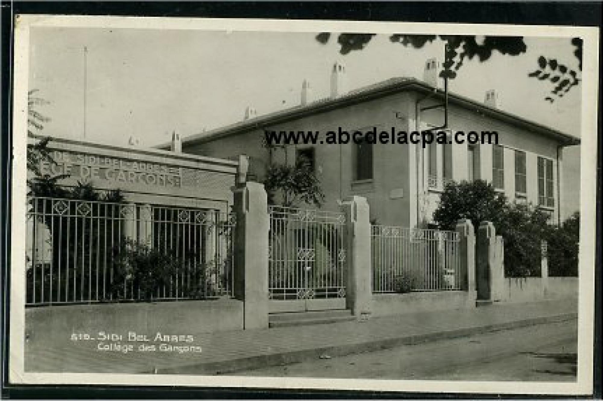Sidi Bel Abbes  - collège des garçons