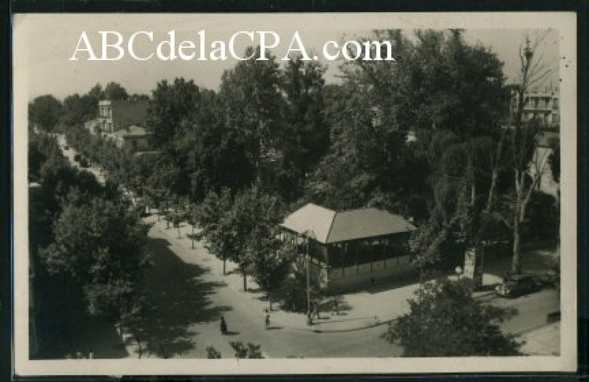 Sidi Bel Abbes  - kiosque du cercle militaire et rue prudon