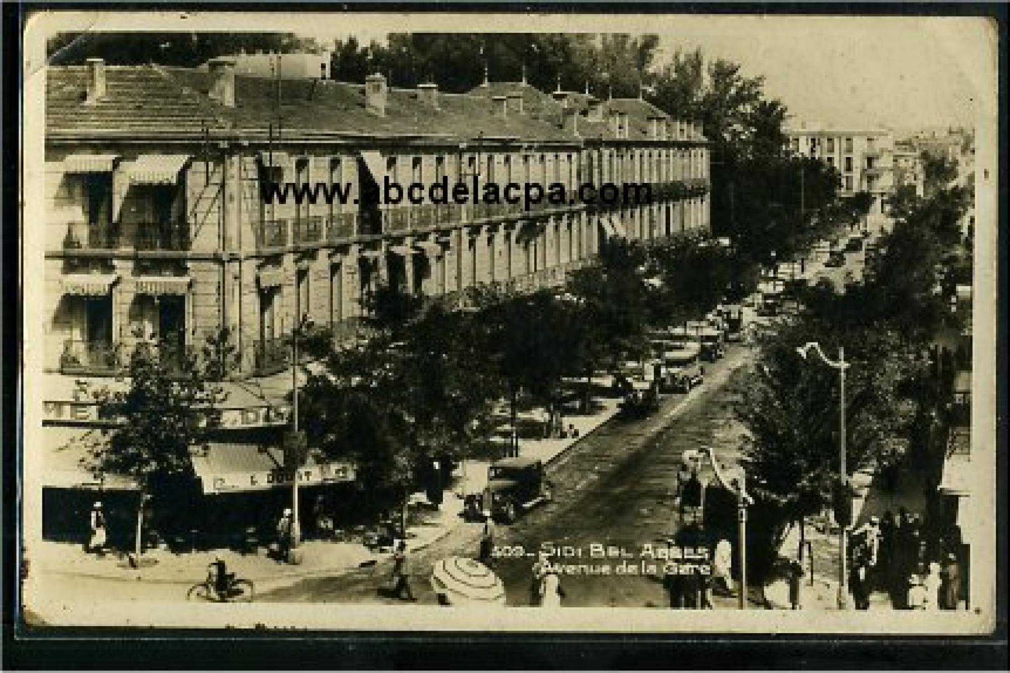 Sidi Bel Abbes  - avenue de la gare